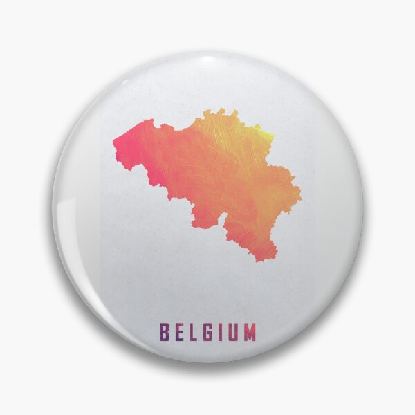 Item preview, Colorful Artistic Map Of Belgium With Gradient Hues In Abstract Style designed and sold by Jerhus.