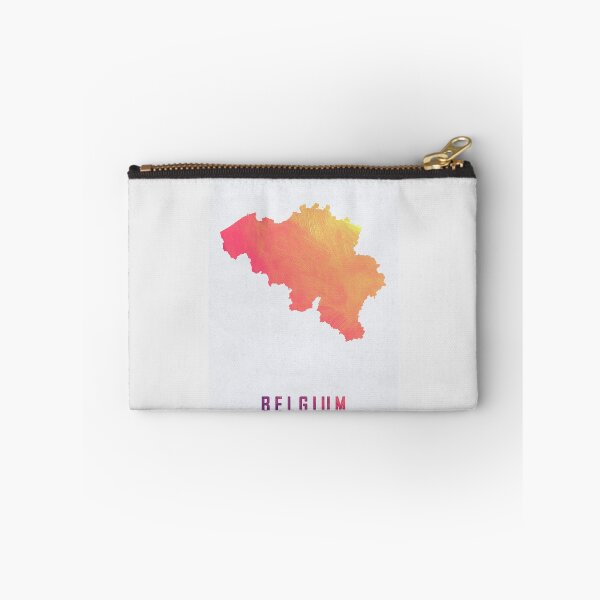 Item preview, Colorful Artistic Map Of Belgium With Gradient Hues In Abstract Style designed and sold by Jerhus.