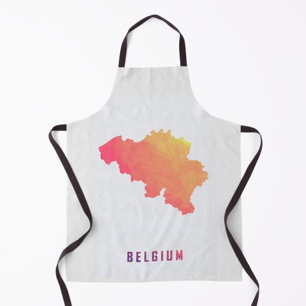Item preview, Colorful Artistic Map Of Belgium With Gradient Hues In Abstract Style designed and sold by Jerhus.
