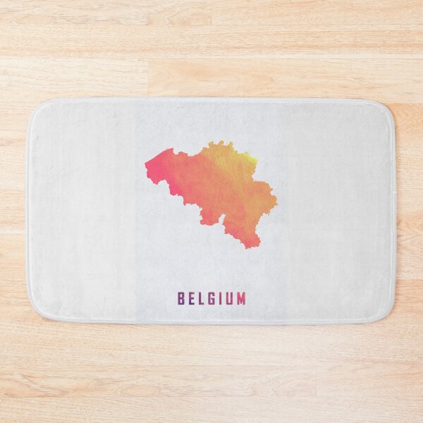 Item preview, Colorful Artistic Map Of Belgium With Gradient Hues In Abstract Style designed and sold by Jerhus.