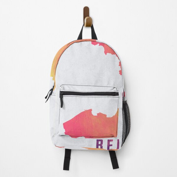 Item preview, Colorful Artistic Map Of Belgium With Gradient Hues In Abstract Style designed and sold by Jerhus.