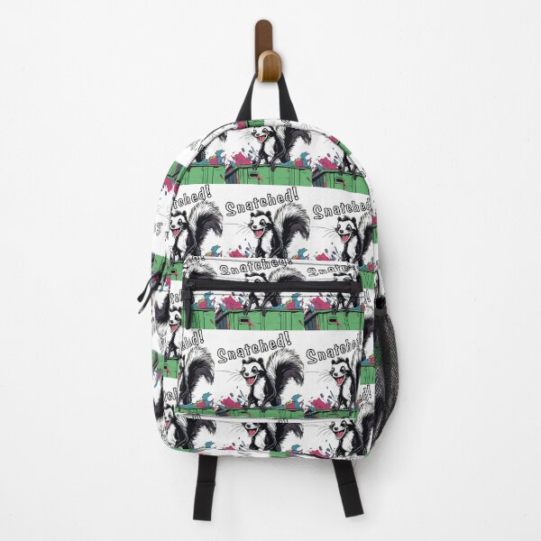 Item preview, Snatched Cute Generation X Pop Art Dumpster Diving Skunk designed and sold by Wolvescreate.