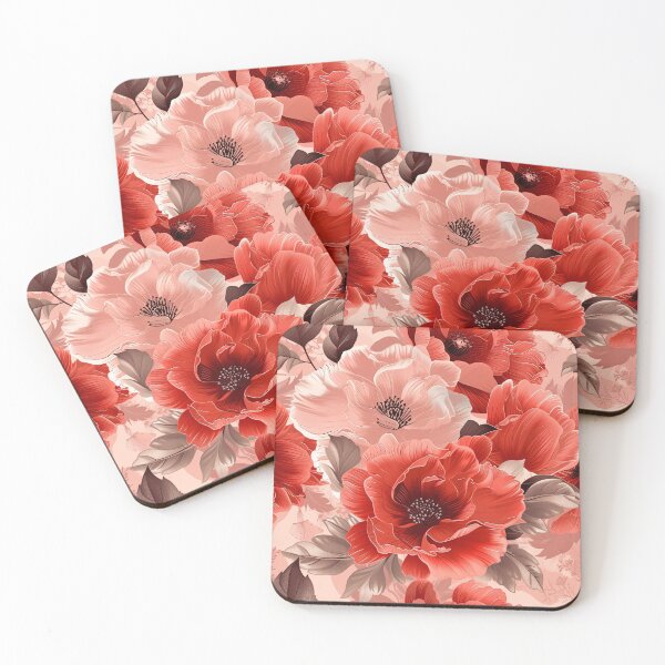 Item preview, Valentine's Day Floral Cartoon Realism Pattern designed and sold by amortka.