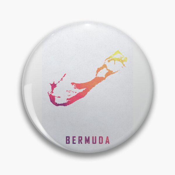 Item preview, Colorful Artistic Map Of Bermuda With Gradient Hues In Abstract Style designed and sold by Jerhus.