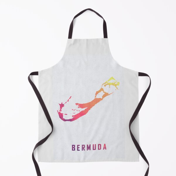 Item preview, Colorful Artistic Map Of Bermuda With Gradient Hues In Abstract Style designed and sold by Jerhus.
