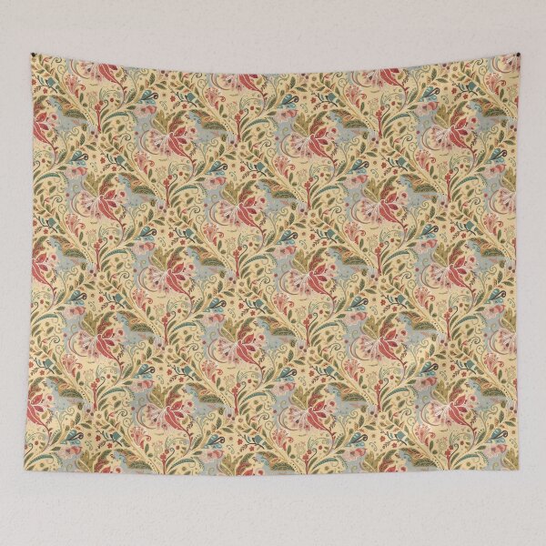 Item preview, Victorian era  inspired intricate floral pattern  designed and sold by metebf.