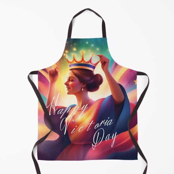 Item preview, Happy Queen Victoria Day: Vibrant Colors, Stars, Maple Leaves, and Fireworks Celebration designed and sold by InspiredCreatives.