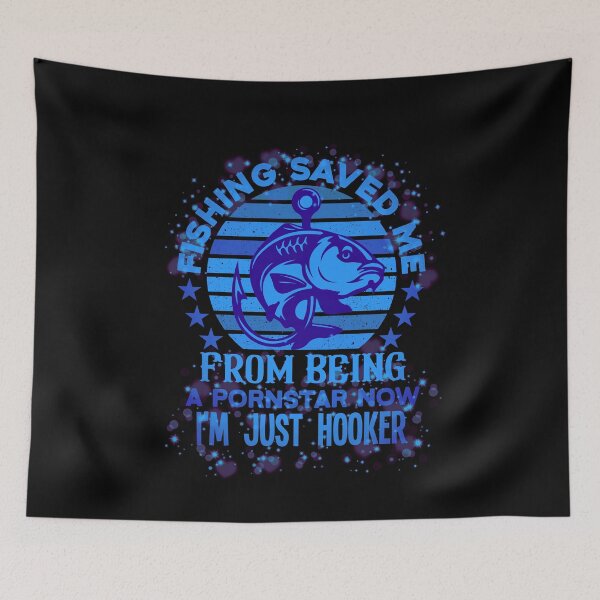 Item preview, Fishing Saved Me From Being A Pornstar #3 designed and sold by creativerooney.