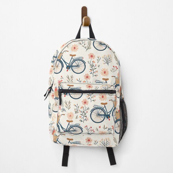 Item preview, Vintage Bicycle Floral Basket Pattern designed and sold by amortka.