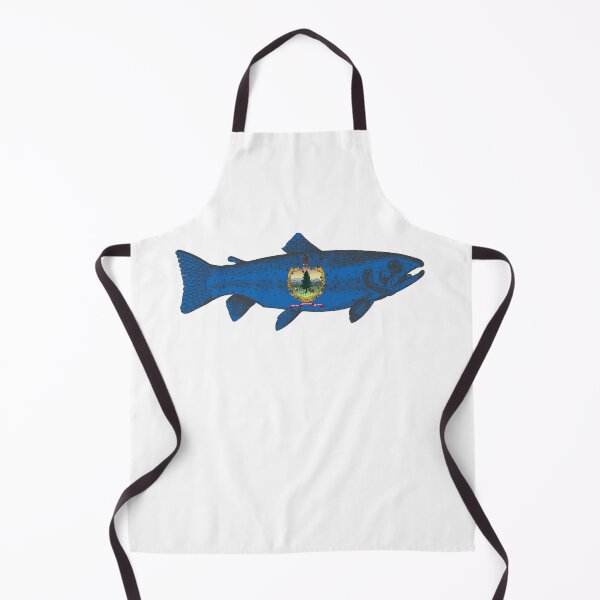 Item preview, Fish Vermont Flag Trout designed and sold by Esskay Designs.