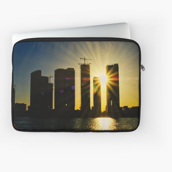 Sunset over Miami Laptop Sleeve