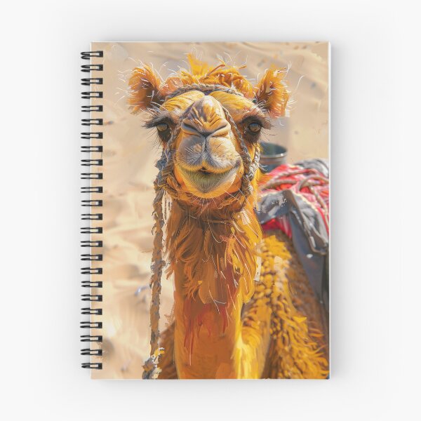 Item preview, Camel with decorated bridle in desert designed and sold by palmyst.