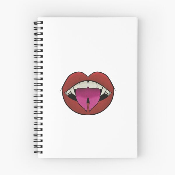 Item preview, A vampire bite with a forked tongue designed and sold by yenniverdesign.