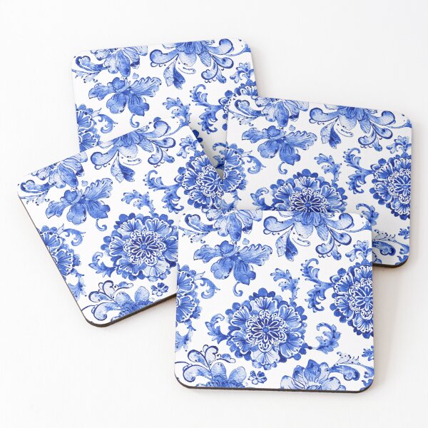 Item preview, Blue and White Porcelain Pattern designed and sold by amortka.