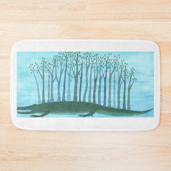Item preview, Alligator with Trees  designed and sold by KakiDimock.