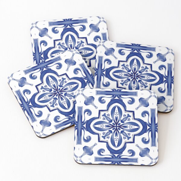 Item preview, Blue mosaic tiles,Mediterranean tiles  designed and sold by MariaMarinova.