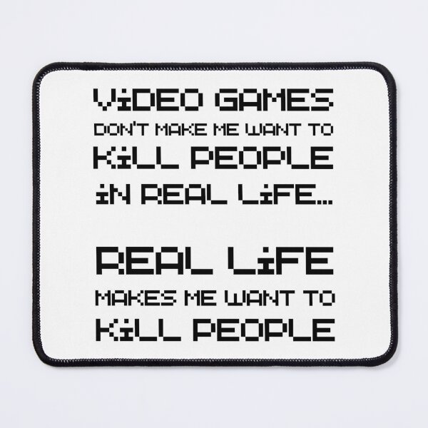 Item preview, Arcade Video games vs Real life designed and sold by Blesov Design.