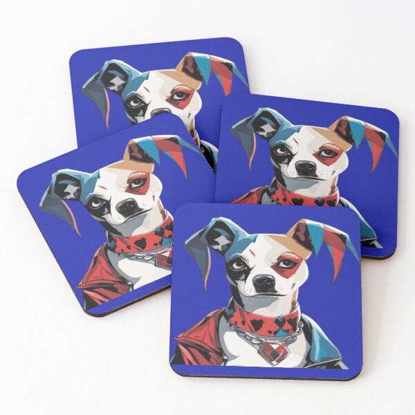Item preview, Harley The Dog, Product Colour: Azure Blue designed and sold by Midnight Veil Designs.