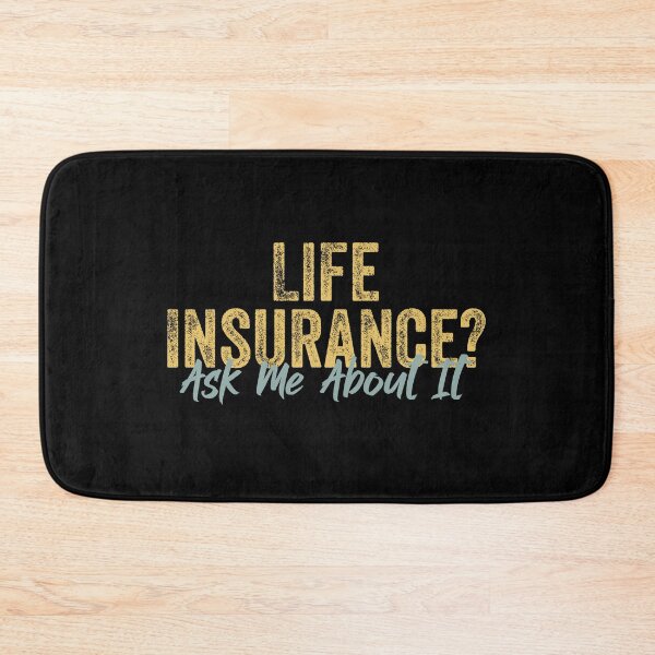 Item preview, Life Insurance Ask Me About It Funny Vintage Insurance Agent designed and sold by Amineharoni.