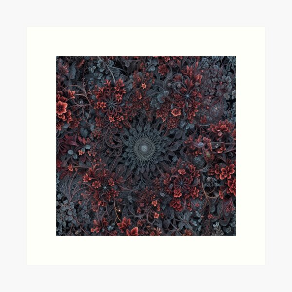 Aperçu de l'œuvre Flowers field 52 créée et vendue par olivier duchossoir.