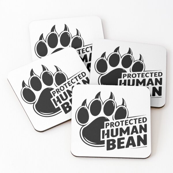Item preview, We are all human beans and  protected by Paw,cute trending dog lover animal Paw designed and sold by Ajax90.