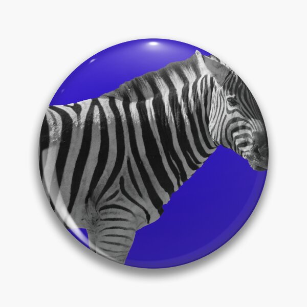 Item preview, Zebra on blue designed and sold by Photopat.