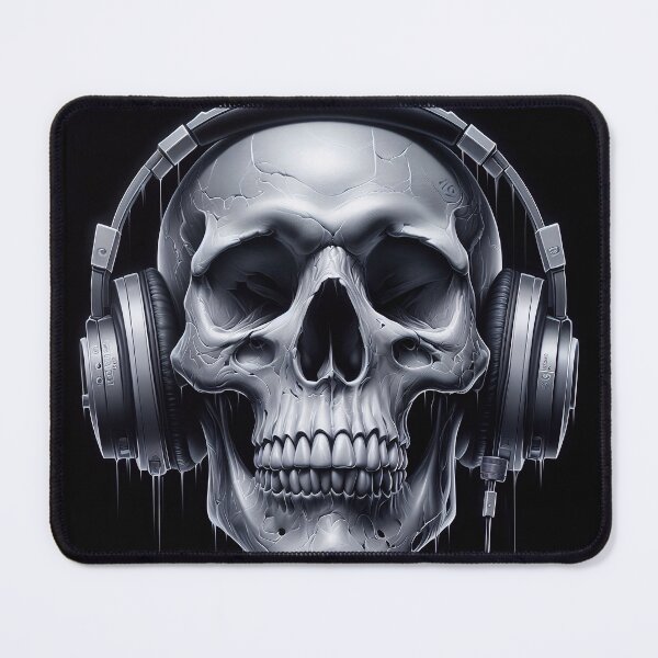 Item preview, Skull With Headphones designed and sold by Topmaxdesign.