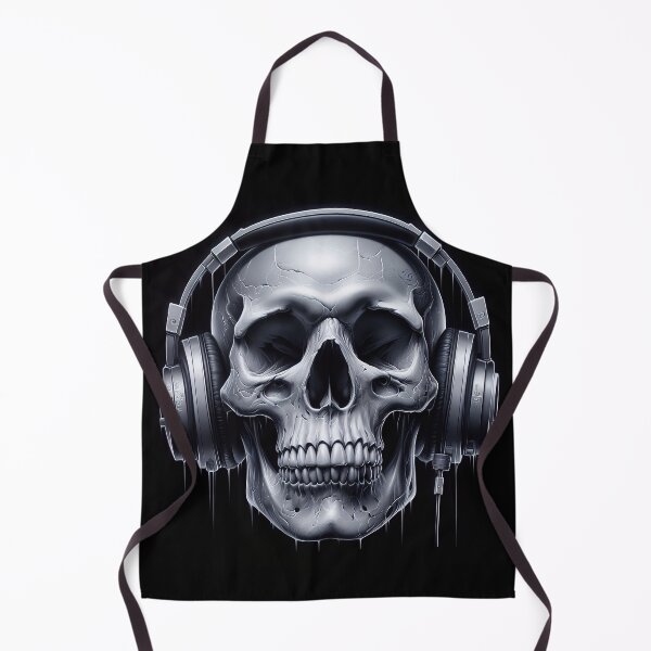 Item preview, Skull With Headphones designed and sold by Topmaxdesign.
