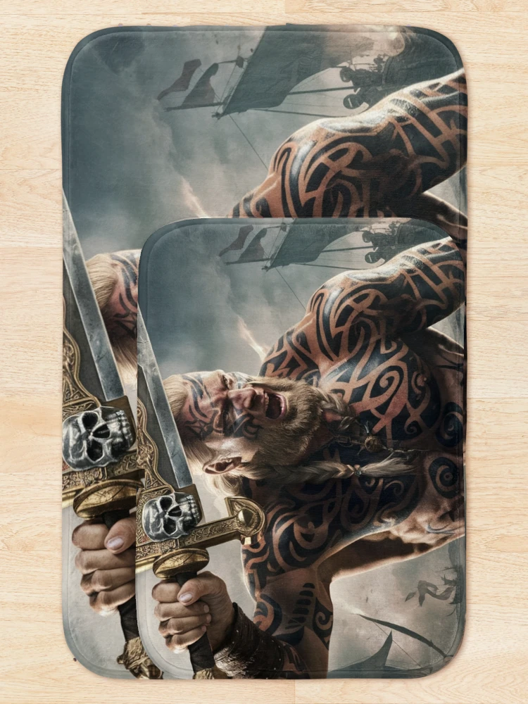 Thumbnail 5 of 6, Bath Mat, Viking  designed and sold by Rade85.