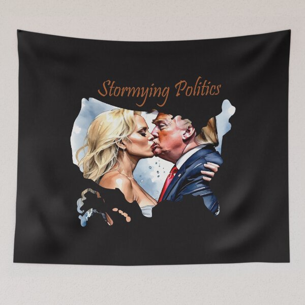 Item preview, Stormying Politics - USA designed and sold by AmazingAbha.
