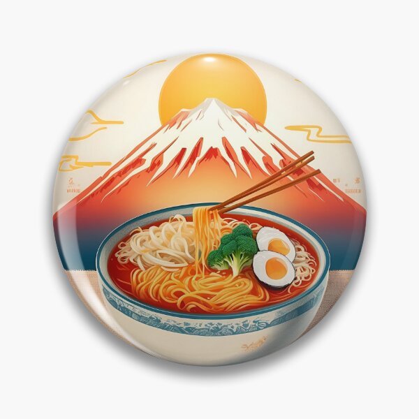 Item preview, Retro Japanese Ramen Art Prints for Your Kitchen designed and sold by Ceemko's Vintage Corner.