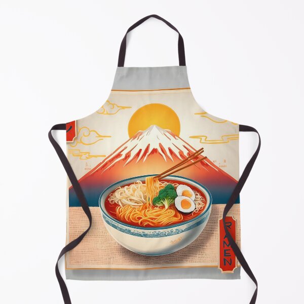 Item preview, Retro Japanese Ramen Art Prints for Your Kitchen designed and sold by Ceemko's Vintage Corner.