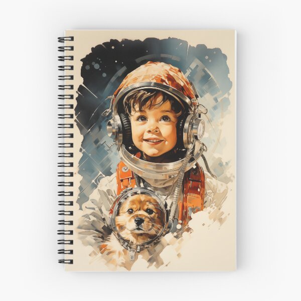 Item preview, Little astronaut boy and dog designed and sold by PetsArt.