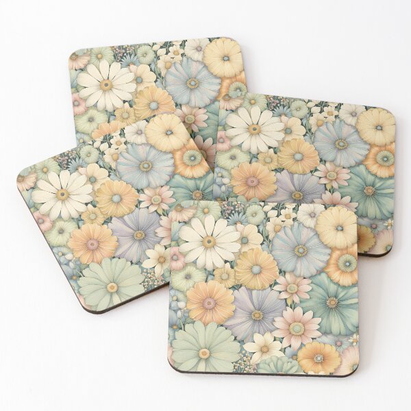 Item preview, Pastel Flowers  designed and sold by Cathi.