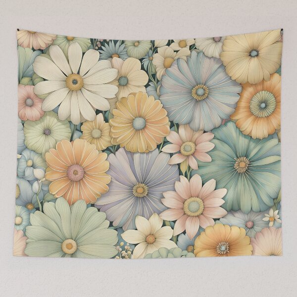 Item preview, Pastel Flowers  designed and sold by Cathi.