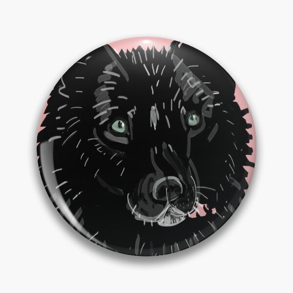 Item preview, Totem Romeo the wolf pattern in Pink designed and sold by belettelepink.