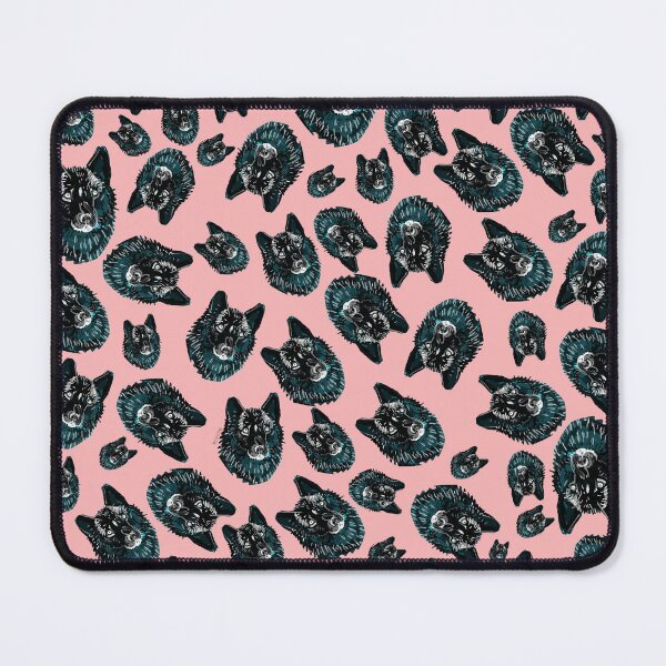 Item preview, Totem Romeo the wolf pattern in Pink designed and sold by belettelepink.