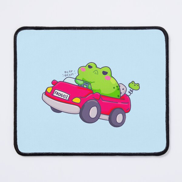 Item preview, Road Rage Frog in a Car  designed and sold by jelibobs ..