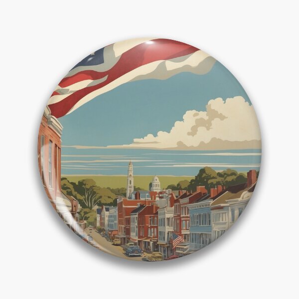 Item preview, Dover Delaware USA Vintage Travel Tourism  designed and sold by TravelersGems.
