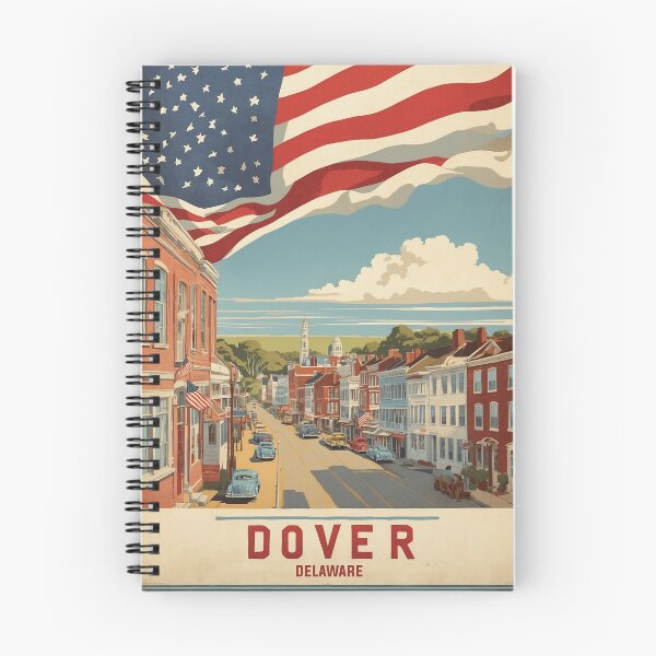 Item preview, Dover Delaware USA Vintage Travel Tourism  designed and sold by TravelersGems.