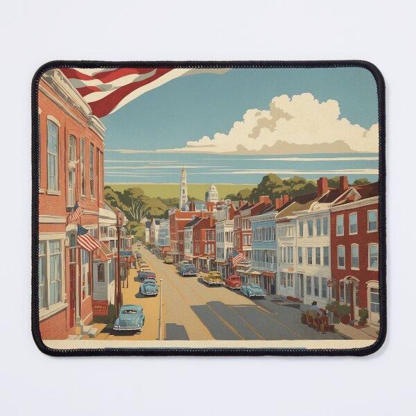 Item preview, Dover Delaware USA Vintage Travel Tourism  designed and sold by TravelersGems.