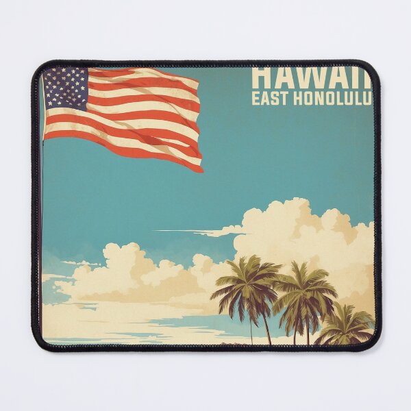 Item preview, East Honolulu Hawaii USA Vintage Travel Tourism designed and sold by TravelersGems.