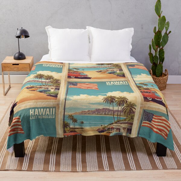 Item preview, East Honolulu Hawaii USA Vintage Travel Tourism designed and sold by TravelersGems.