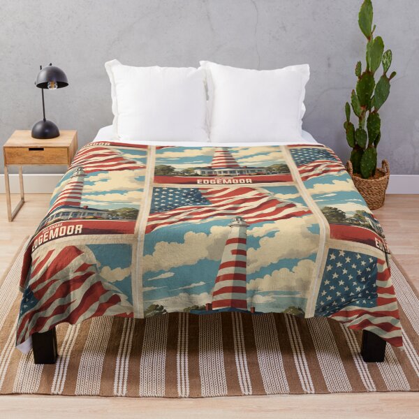 Item preview, Edgemoore Delaware USA Vintage Travel Tourism designed and sold by TravelersGems.