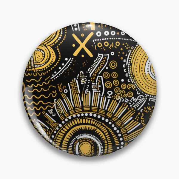 Item preview, abstract aboriginal art designed and sold by Vilemo.