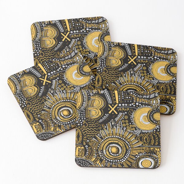 Item preview, abstract aboriginal art designed and sold by Vilemo.
