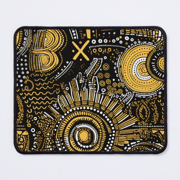 Item preview, abstract aboriginal art designed and sold by Vilemo.