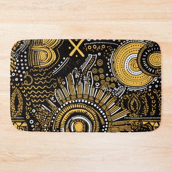 Item preview, abstract aboriginal art designed and sold by Vilemo.