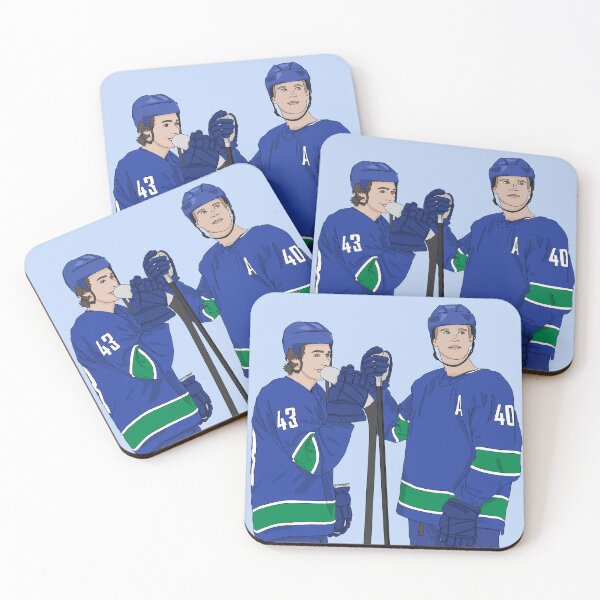 Item preview, Quinn Hughes & Elias Pettersson designed and sold by buffysdevils.