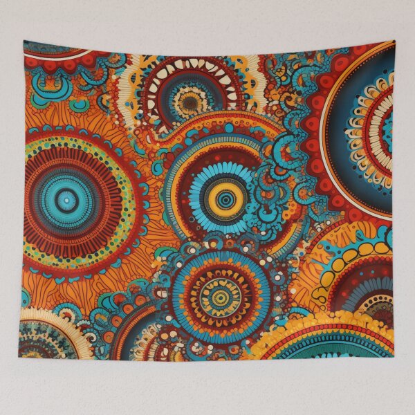 Item preview, Abstract aboriginal art designed and sold by Vilemo.
